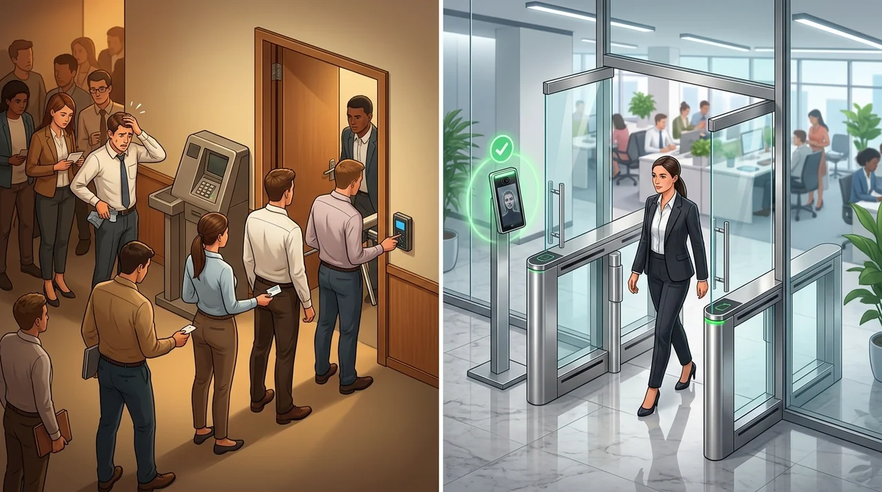 Mifare Kartlı Geçiş vs 3D Biyometrik Yüz Tanıma Karşılaştırması