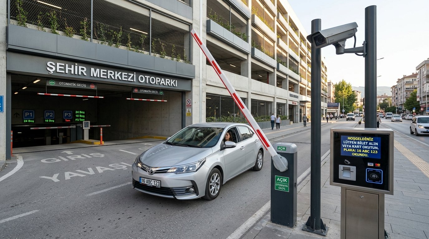 Kollu Otopark Bariyerleri